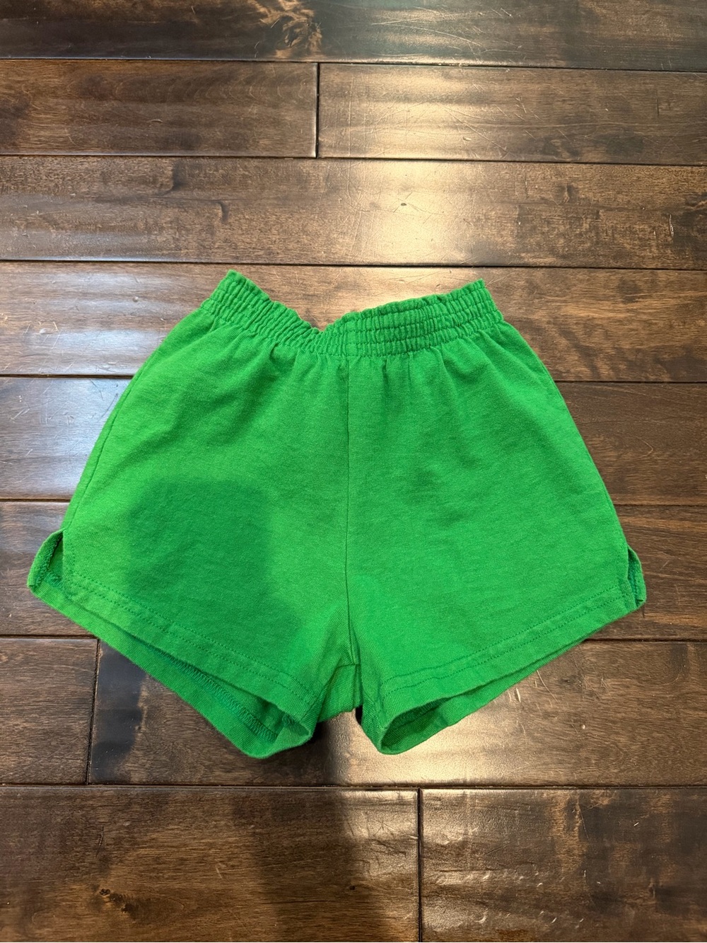 Soffe Bright Green Women's Athletic Shorts
